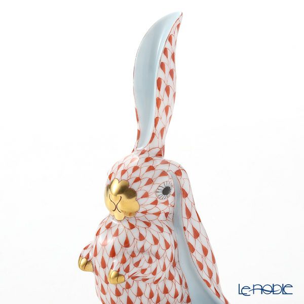 ヘレンド人形 05325-0-00 VH タチミミバニー 9.8cm