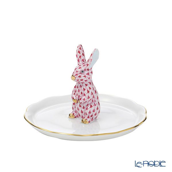 ヘレンド VHP リングホルダー バニー 00341-0-91