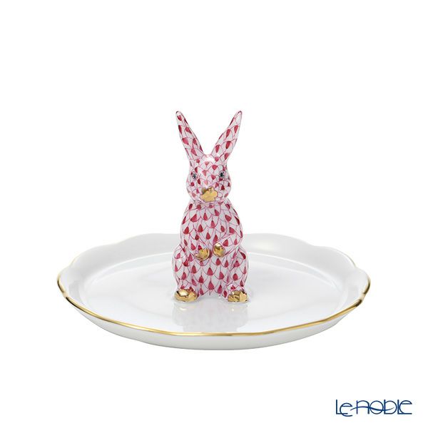 ヘレンド VHP リングホルダー バニー 00341-0-91