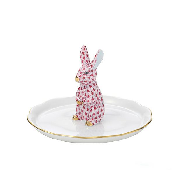 ヘレンド VHP リングホルダー バニー 00341-0-91