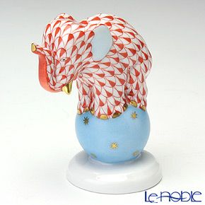 ヘレンド人形 05215-0-00 VH タマノリコゾウ レッド