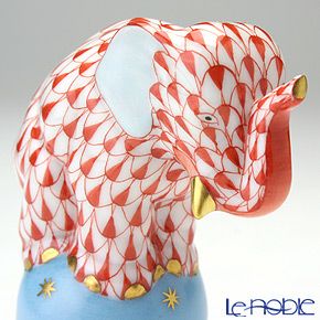 ヘレンド人形 05215-0-00 VH タマノリコゾウ レッド