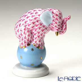 ヘレンド人形 05215-0-00 VHP タマノリコゾウ ピンク