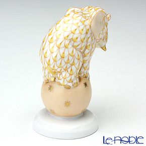 ヘレンド人形 05215-0-00 VHJ タマノリコゾウ イエロー