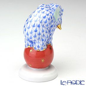 ヘレンド人形 05215-0-00 VHB タマノリコゾウ ブルー