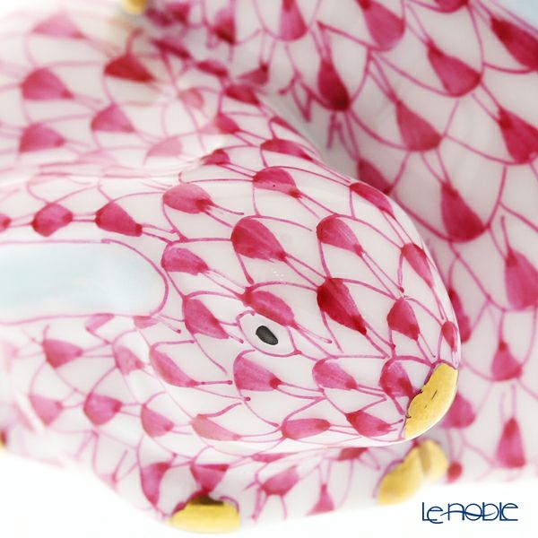 ヘレンド人形 05324-0-00 VHP ウサギペア