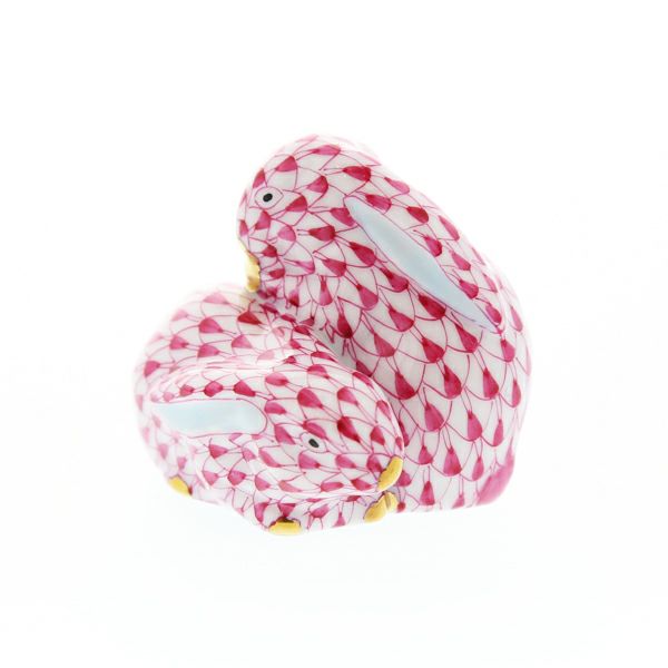 ヘレンド人形 05324-0-00 VHP ウサギペア