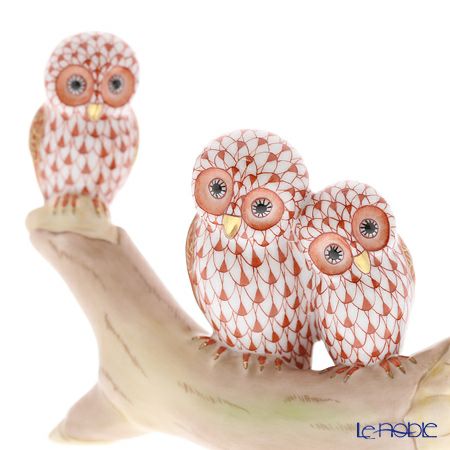 ヘレンド人形 05328-0-00 VHM+C オウル 9.5cm