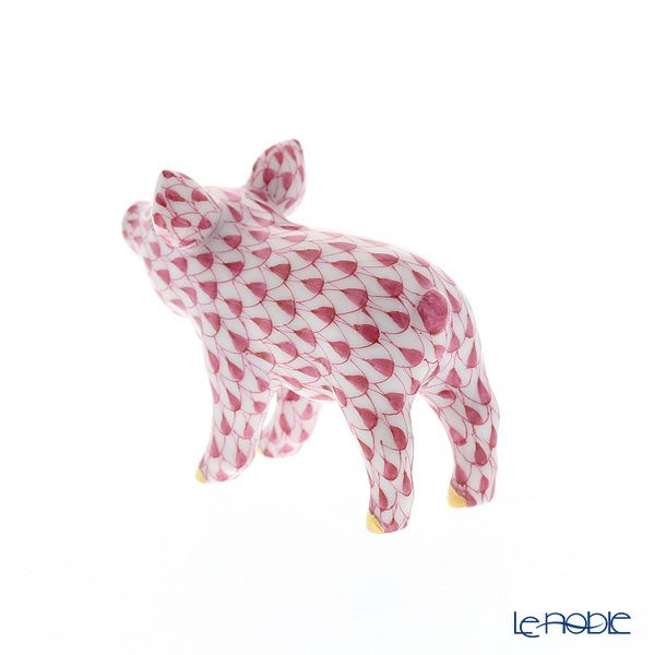 ヘレンド人形 05352-0-00 VHP ブタ ピンク