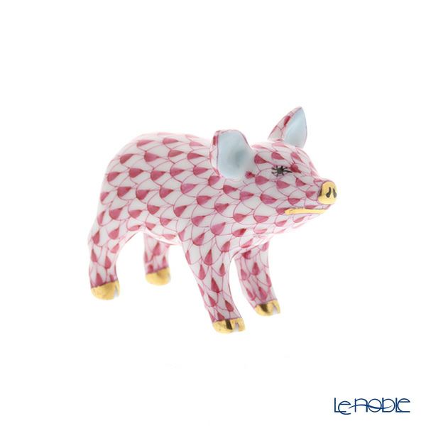 ヘレンド人形 05352-0-00 VHP ブタ ピンク