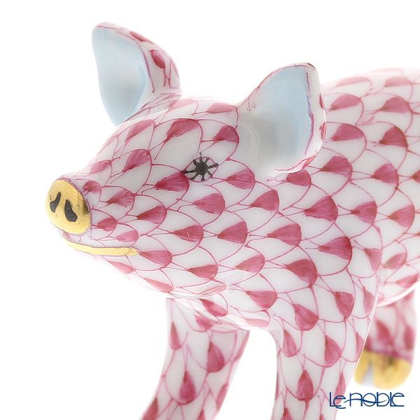 ヘレンド人形 05352-0-00 VHP ブタ ピンク