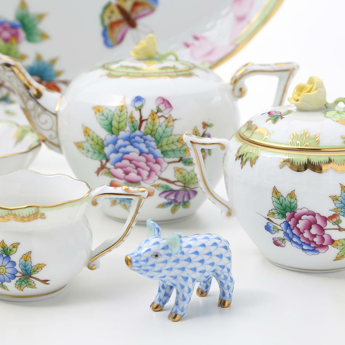 ヘレンド人形 05356-0-00 VHB ピグレット