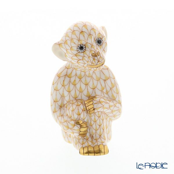 ヘレンド ファンタジー VHJ 05637-0-00 サル イエロー