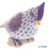 ヘレンド人形 VHLMN 05639-0-00 トリ（エボシガラ） ライラック 6cm