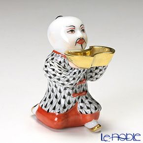 ヘレンド人形 05653-0-00 VHN オキュウジサン 7cm ブラック