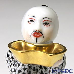 ヘレンド人形 05653-0-00 VHN オキュウジサン 7cm ブラック