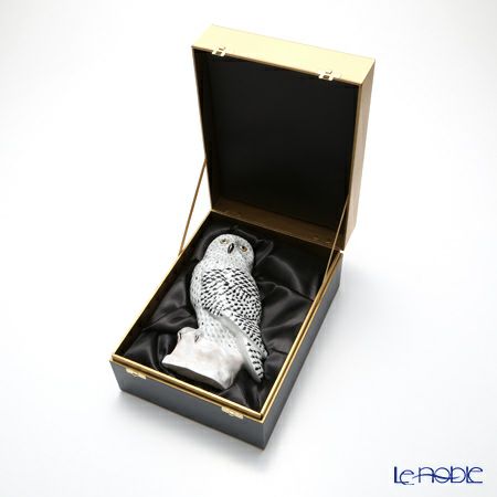 ヘレンド VHSP44 05688-0-00 スノウィーオウル 24cm