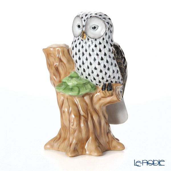 ヘレンド人形 05831-0-00 VHNMM+C フクロウ