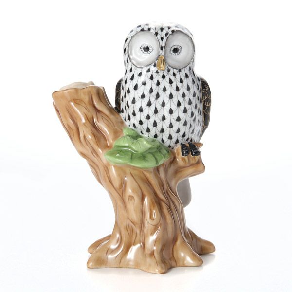 ヘレンド人形 05831-0-00 VHNMM+C フクロウ