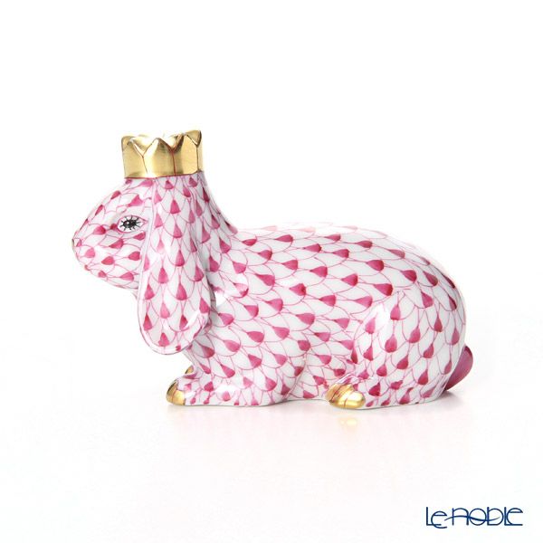 ヘレンド人形 05851-0-00 VHP ウサギ（クラウン）