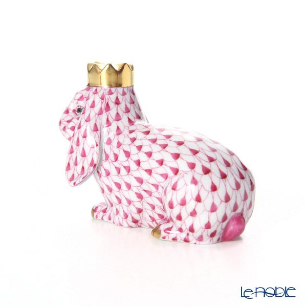 ヘレンド人形 05851-0-00 VHP ウサギ（クラウン）