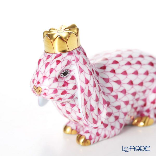 ヘレンド人形 05851-0-00 VHP ウサギ（クラウン）