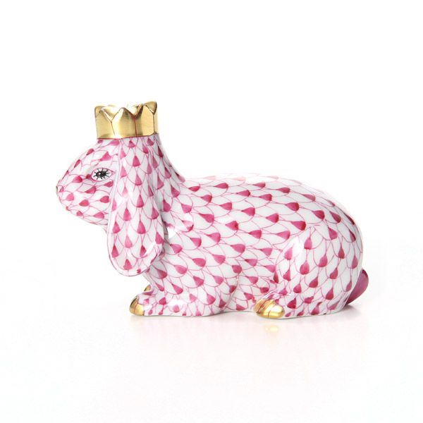 ヘレンド人形 05851-0-00 VHP ウサギ（クラウン）