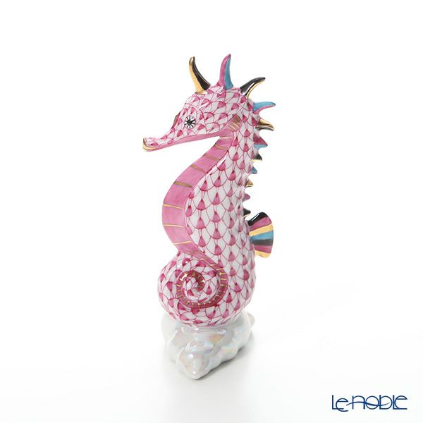 ヘレンド人形 15325-0-00 VHP タツノオトシゴ ピンク