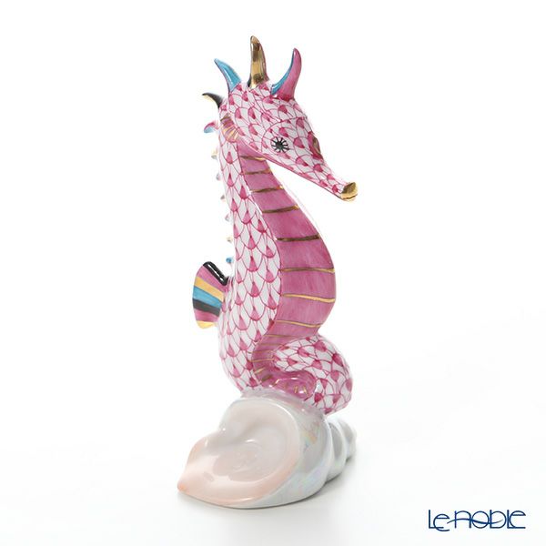 ヘレンド人形 15325-0-00 VHP タツノオトシゴ ピンク