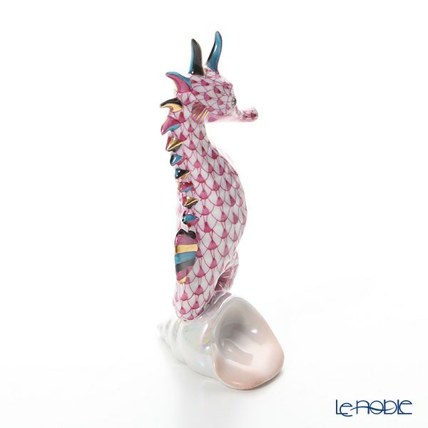 ヘレンド人形 15325-0-00 VHP タツノオトシゴ ピンク