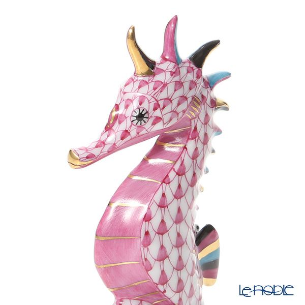 ヘレンド人形 15325-0-00 VHP タツノオトシゴ ピンク