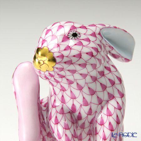 ヘレンド人形 15387-0-00 VHP ミミカキウサギ