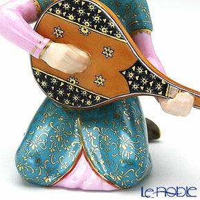 ヘレンド人形 15407-0-00 ペルシアン 奏でる人