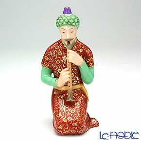 ヘレンド人形 15409-0-00 ペルシアン 笛