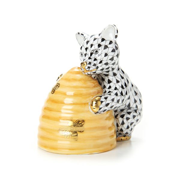 ヘレンド人形 VHNM-C クマと蜂の巣 15500-0-00