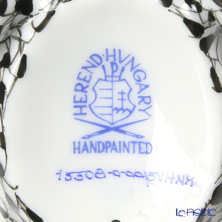 ヘレンド人形 15508-0-00 VHNM カメ ブラック