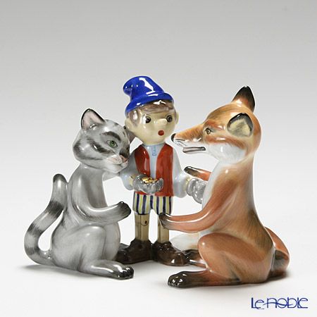 ヘレンド人形 15694-0-00 CD ピノキオ