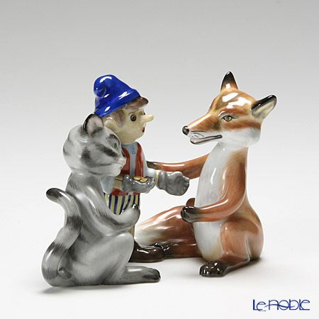 ヘレンド人形 15694-0-00 CD ピノキオ