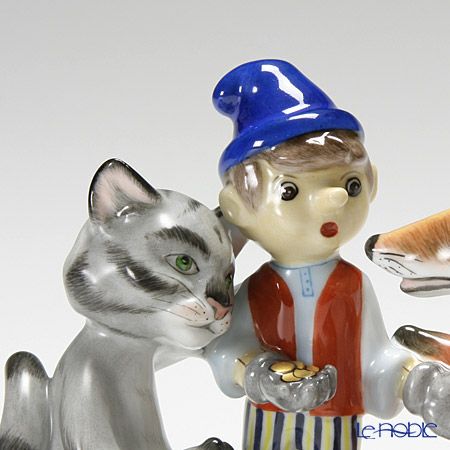 ヘレンド人形 15694-0-00 CD ピノキオ