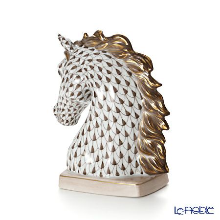 ヘレンド人形 15715-0-00 VHBR1 ホースヘッドスモール 13cm