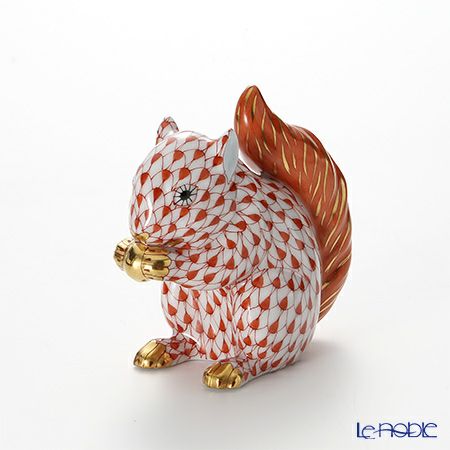 ヘレンド人形 15716-0-00 VH リス 6.5cm