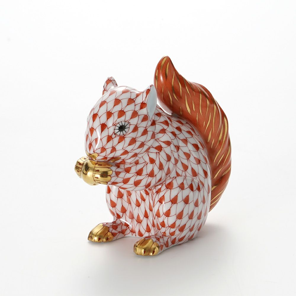 ヘレンド人形 15716-0-00 VH リス 6.5cm | ブランド洋食器専門店ル