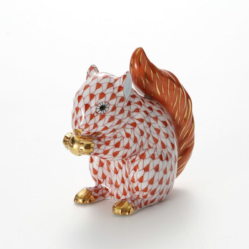 ヘレンド人形 15716-0-00 VH リス 6.5cm