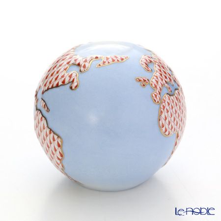 ヘレンド VH 15725-0-00 地球儀 8.5cm