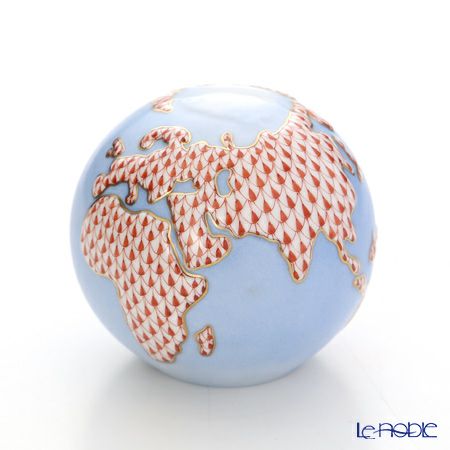 ヘレンド VH 15725-0-00 地球儀 8.5cm