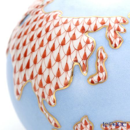 ヘレンド VH 15725-0-00 地球儀 8.5cm