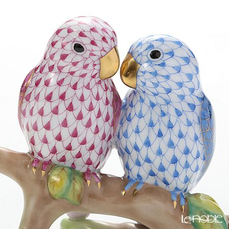 ヘレンド ファンタジー VHP+VHB+C 15728-0-00 ラブバード