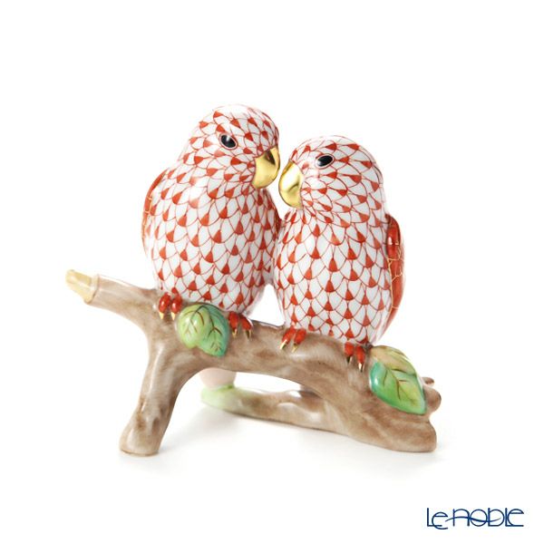 ヘレンド ヘレンドファンタジー VHM+C ラブバード 15728-0-00