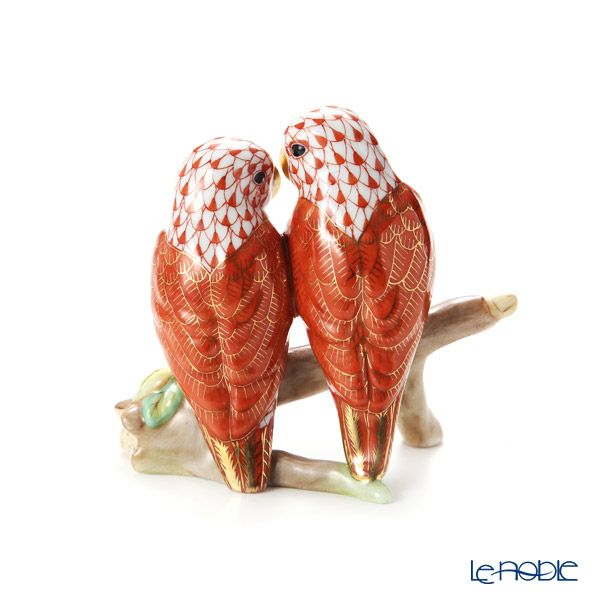 ヘレンド ヘレンドファンタジー VHM+C ラブバード 15728-0-00