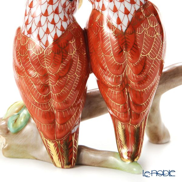 ヘレンド ヘレンドファンタジー VHM+C ラブバード 15728-0-00